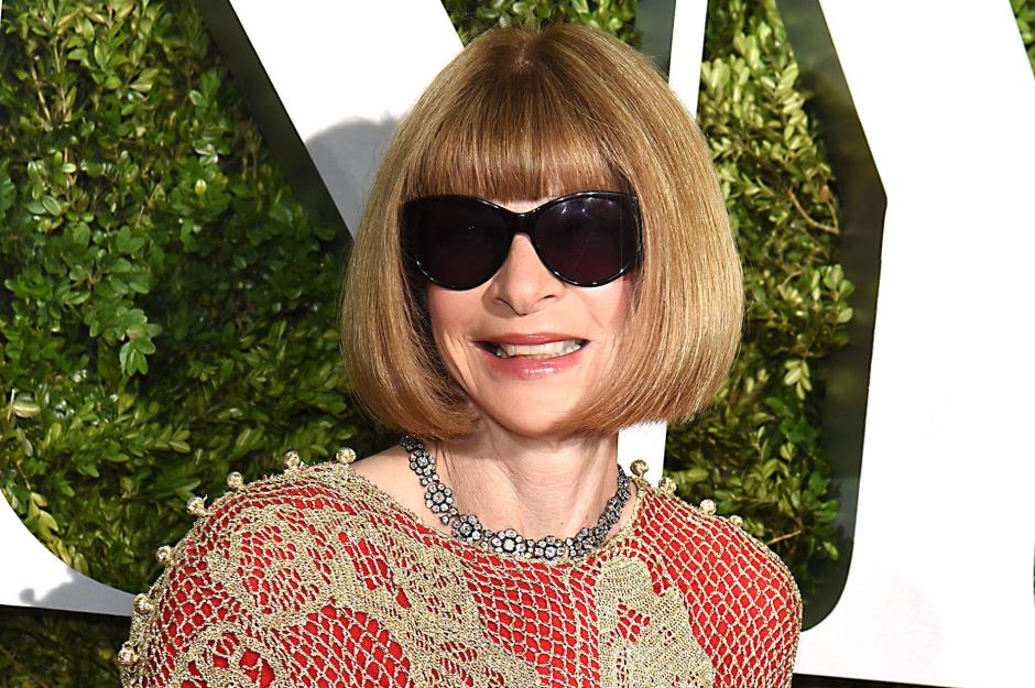 Anna Wintour pretends to know what she's talking about when she has no idea