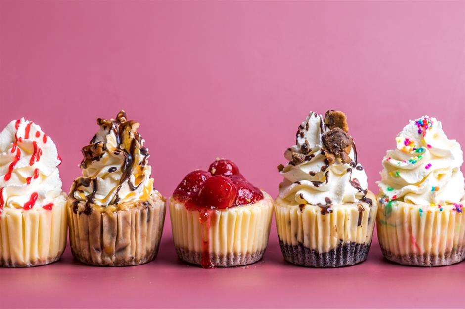Ohio: cheesecake cupcakes, The Cheesecakery, Cincinnati