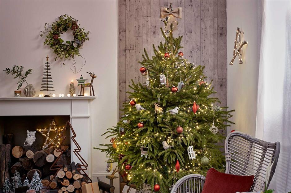 Christmas Tree Decoration Elegant Beaded Star No 1247 HH-Christmas Tree Decorations 