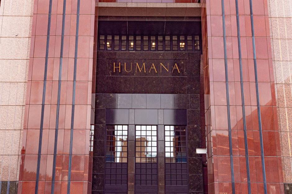 Kentucky: Humana, valued at $55.29 billion (£42.3bn)