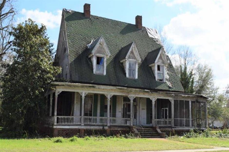 These derelict homes are far from empty