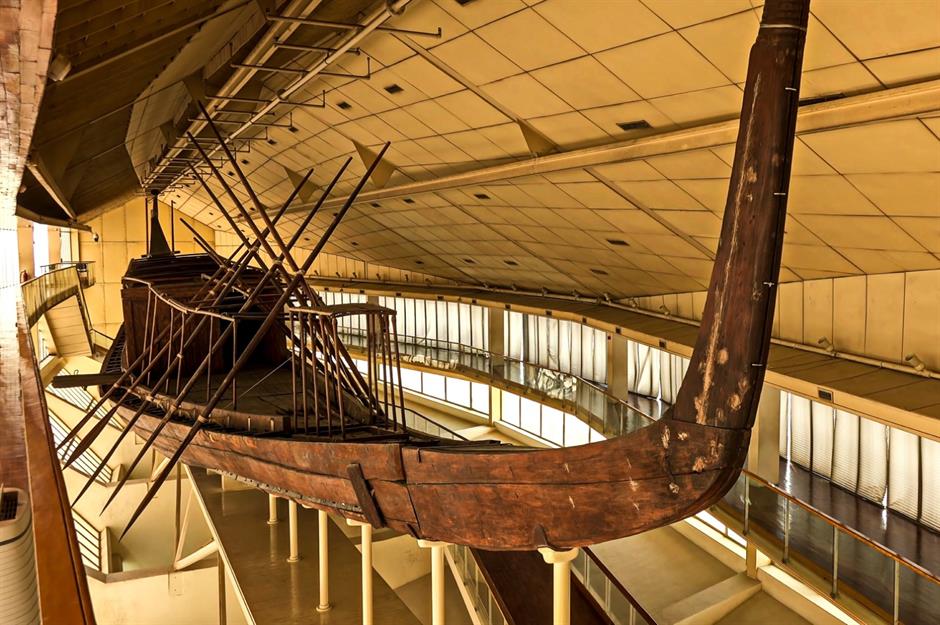 Khufu Ship, Giza Plateau, Cairo