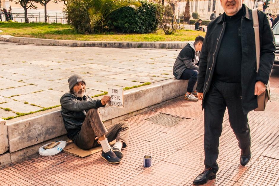 Greece: 11.5% of the population in poverty