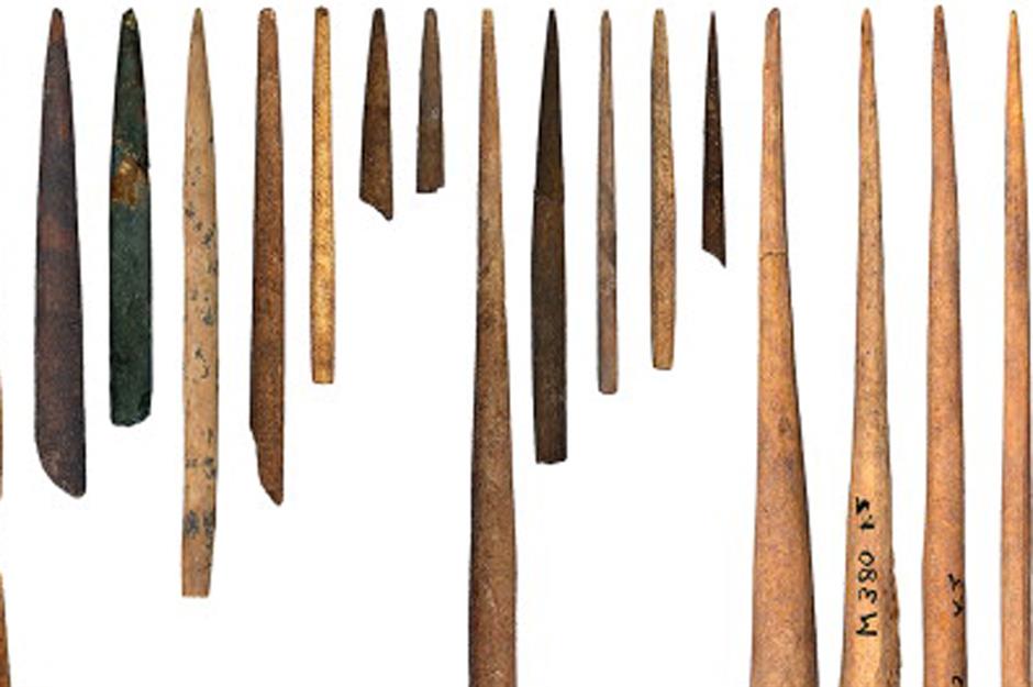 Middle Stone Age African people: sewing needle, c. 63,000 BC – 57,000 BC