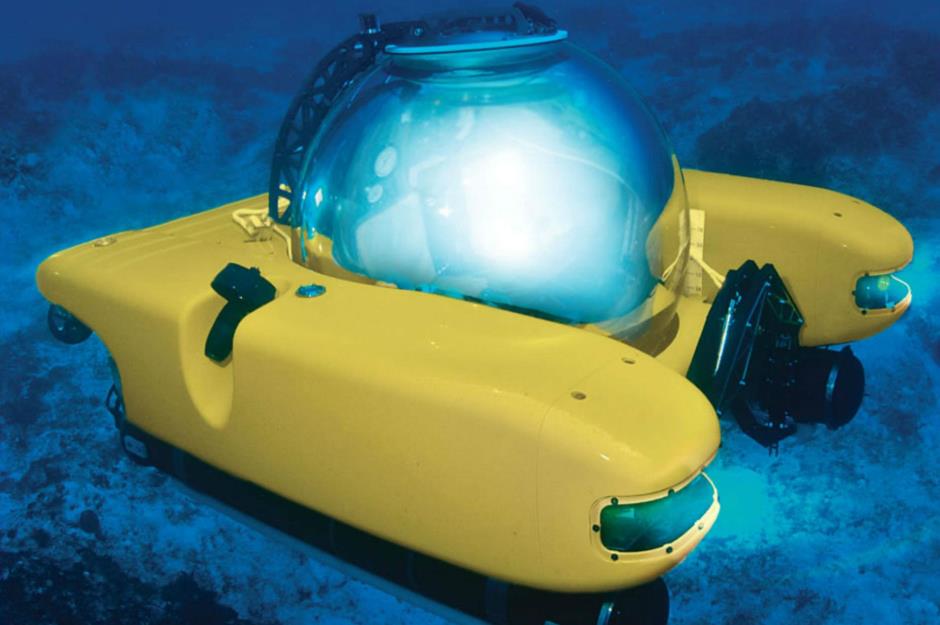 Personal submarine: $2 million (£1.5m)