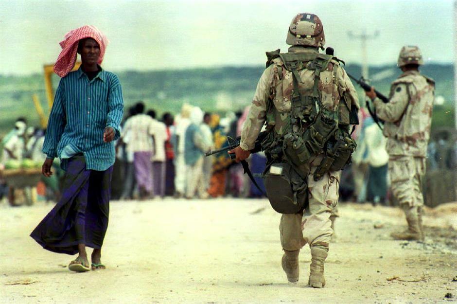 Sending US troops to Somalia