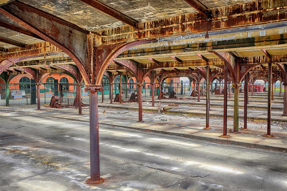 Last stop stunning photos of abandoned train stations around the