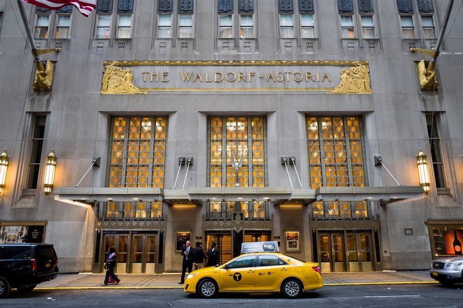Waldorf Astoria Resorts and Hotels: owned by Hilton
