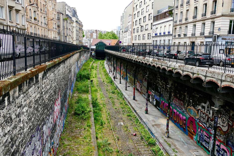 La Petite Ceinture, Paris, Frankreich