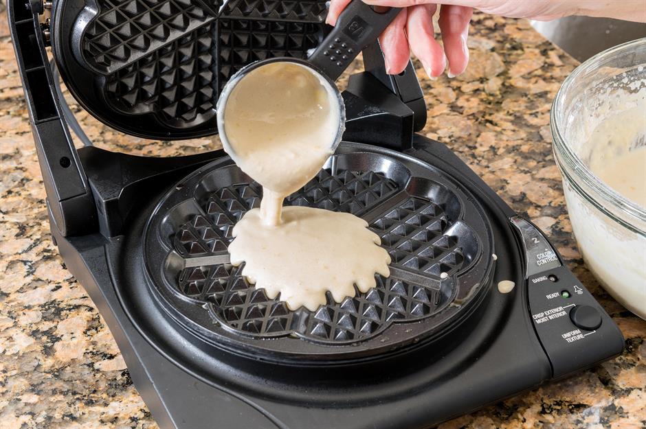 To Clean A Waffle Maker, Strike While The Iron's Hot