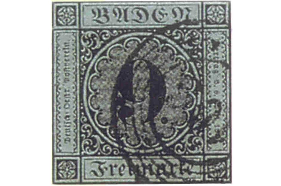 Germany 1851 9k Baden Error – $1.5 million (£1.3m)