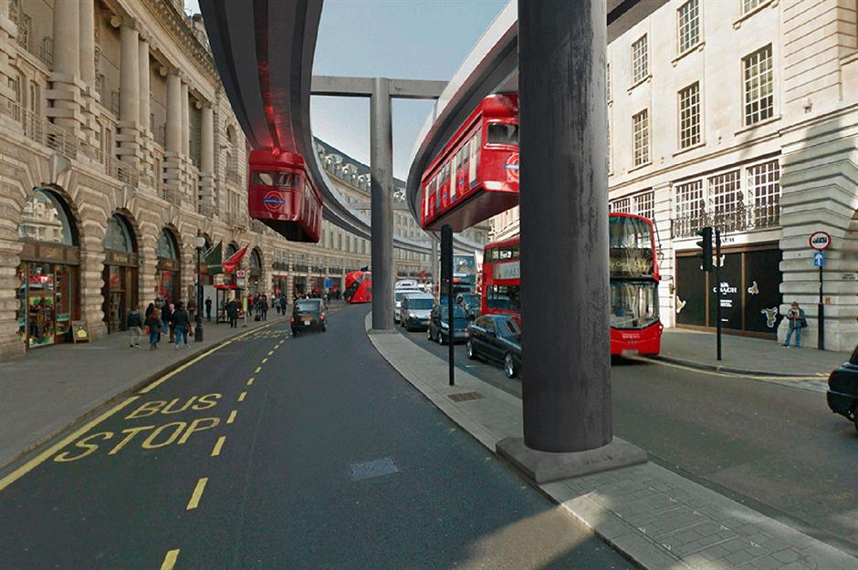 Regent Street monorail, London, UK