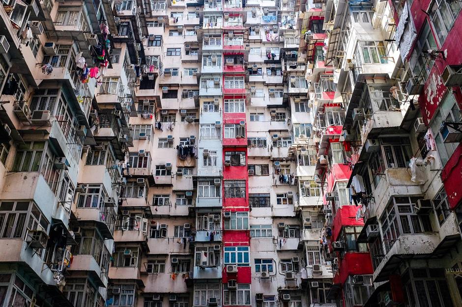 Hongkong: Die Wohnungsnot in schockierenden Bildern