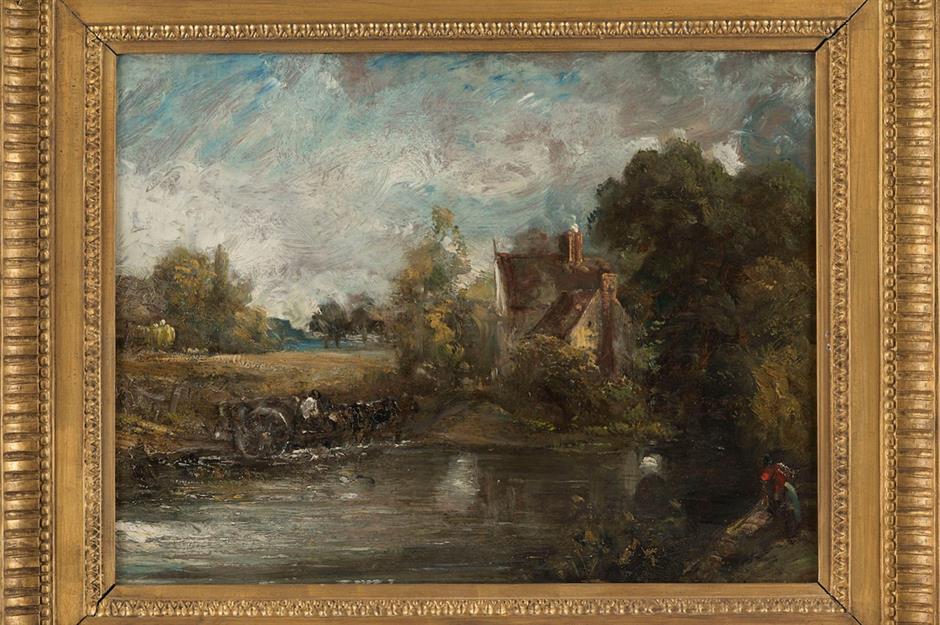 Constable's early The Hay Wain