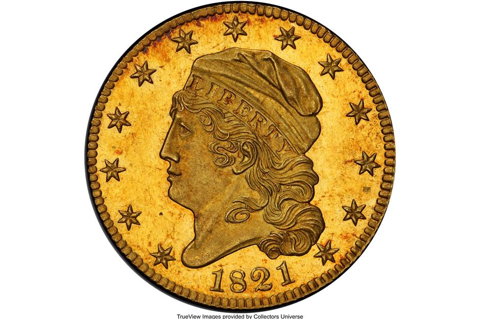 1821 Capped Head $5 coin: $4.62 million