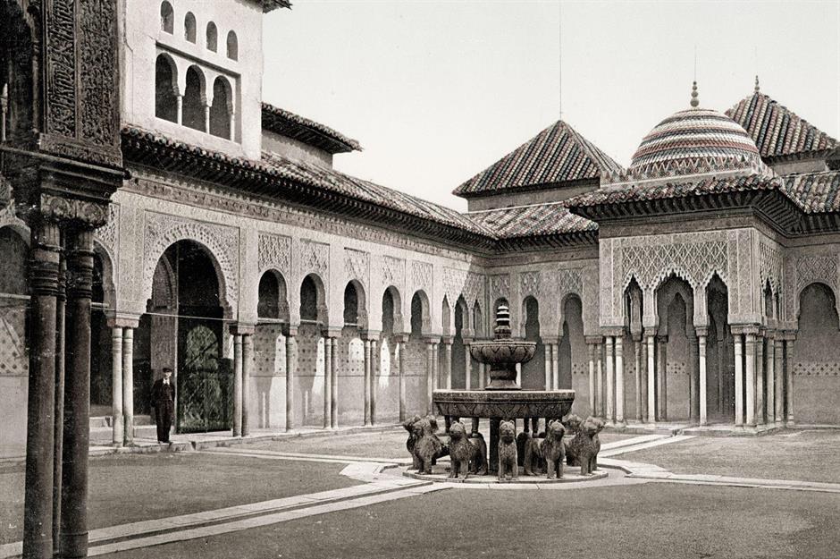 Alhambra, Granada, Spanien (um 1900)