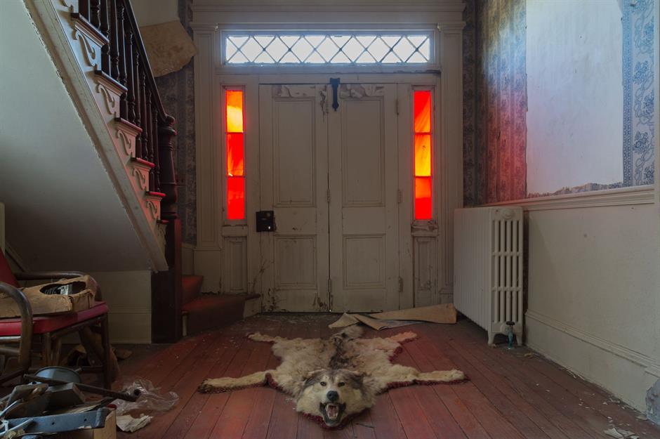 Eerie entrance hall