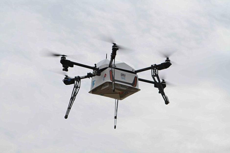 Fast food delivery drones