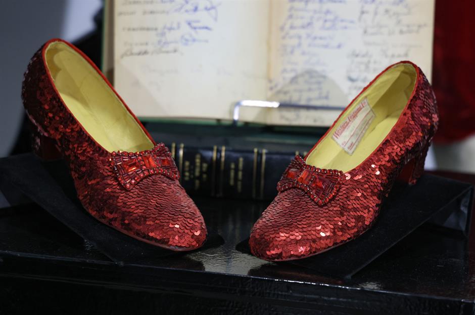 Wizard of Oz ruby slippers