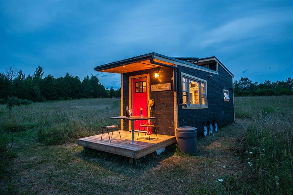 Hunker down in these tiny rustic retreats