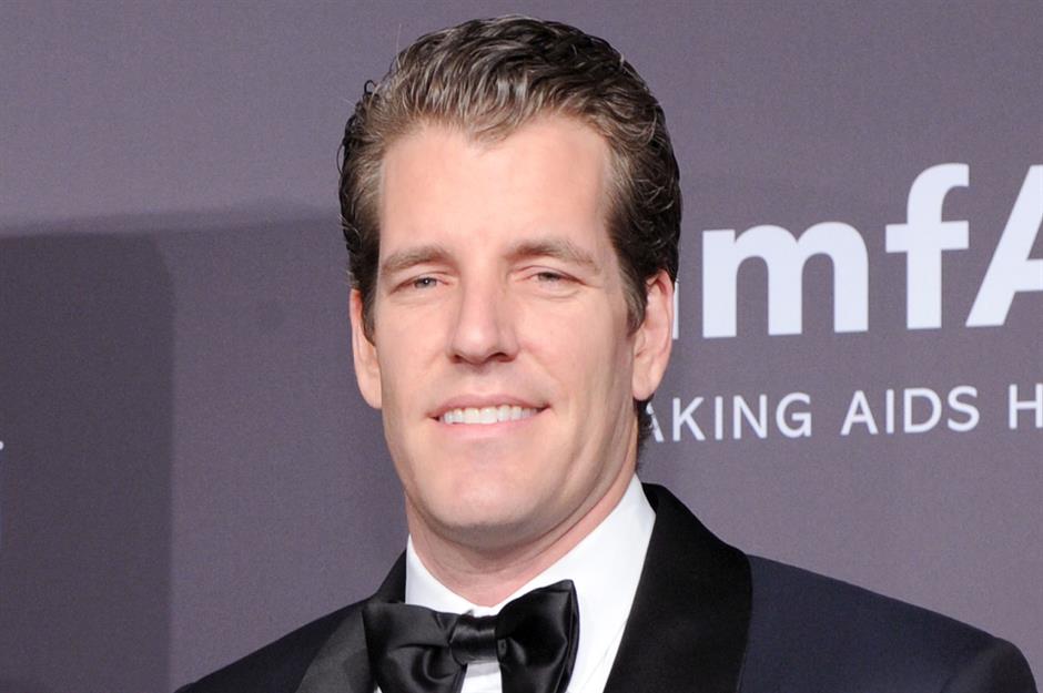 =12. Tyler Winklevoss, net worth: $4.4 billion (£3.3bn)