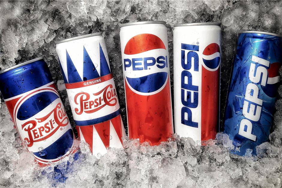 Pepsi’s blue rebrand (1996)