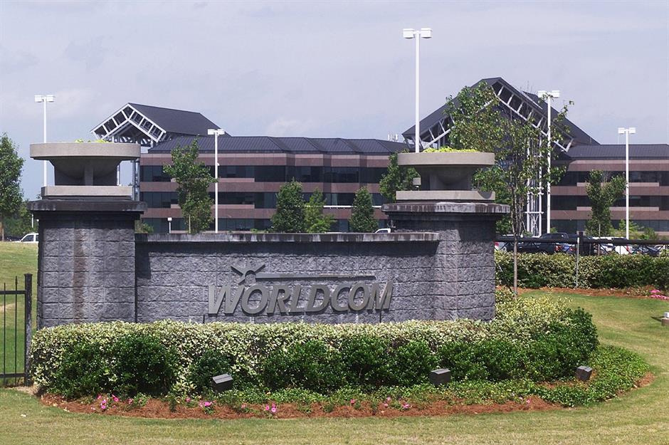 WorldCom, $6.2 billion (£3.5bn)