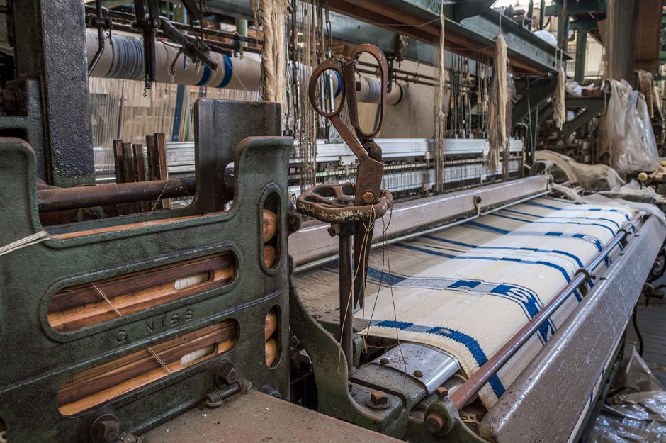 An abandoned textile factory, Australia