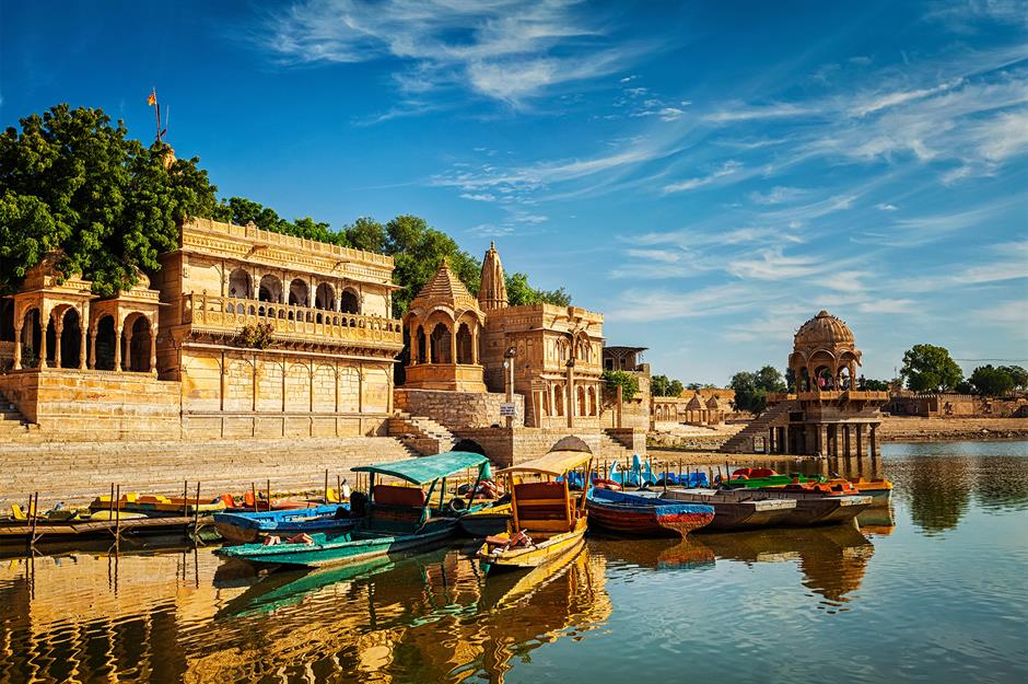 Rajasthan, India (2,684 hours of sunshine)