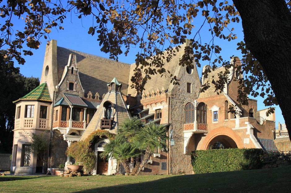 Benito Mussolinis Villa, Rom, Italien