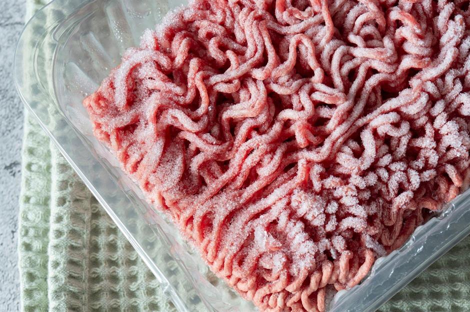 Lebensmittel bei Raumtemperatur auftauen lassen