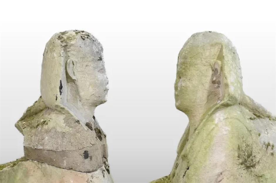 The Ancient Egyptian sphinxes in an English garden: $265,000 (£195k)