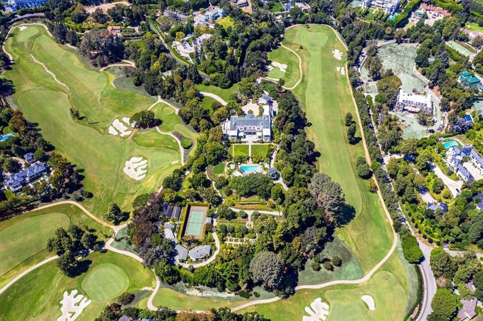 A Bel-Air mansion has the most expensive price tag in American history--  $225 million