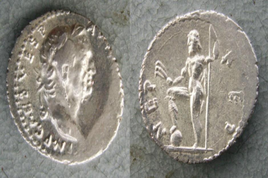 Vespasian Silver Coin - worth £195