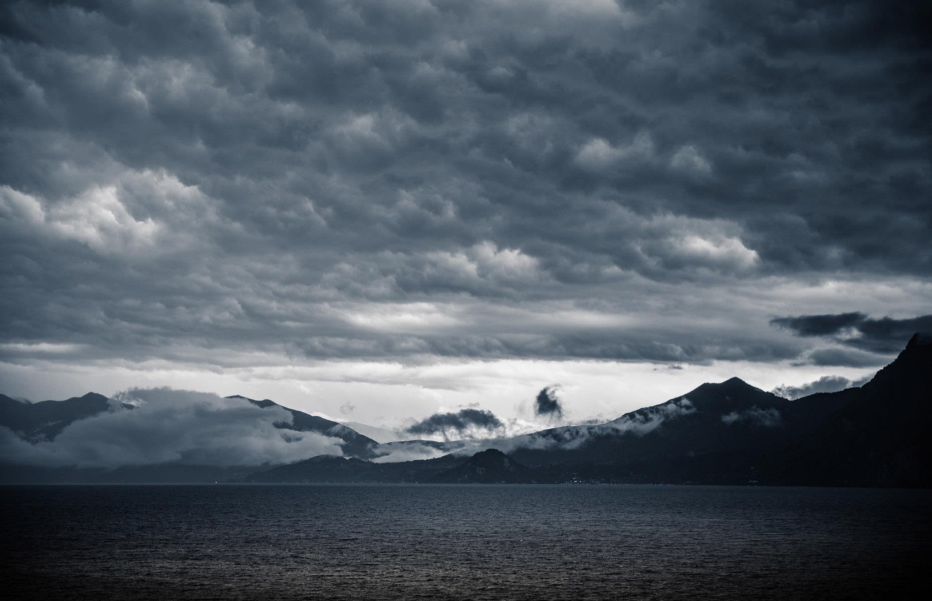 Brooding storms, Italy