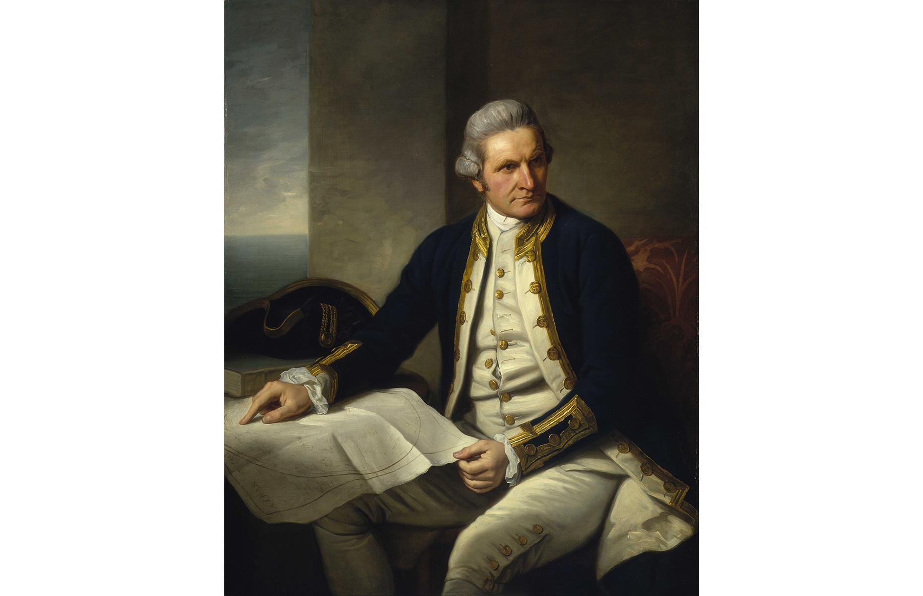 Captain Cook tried (and failed) to find land here