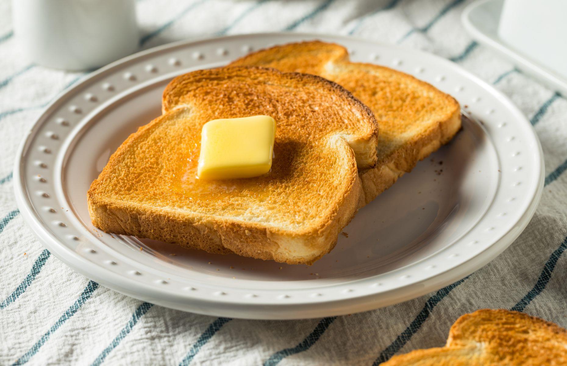 48. Butter your toast twice