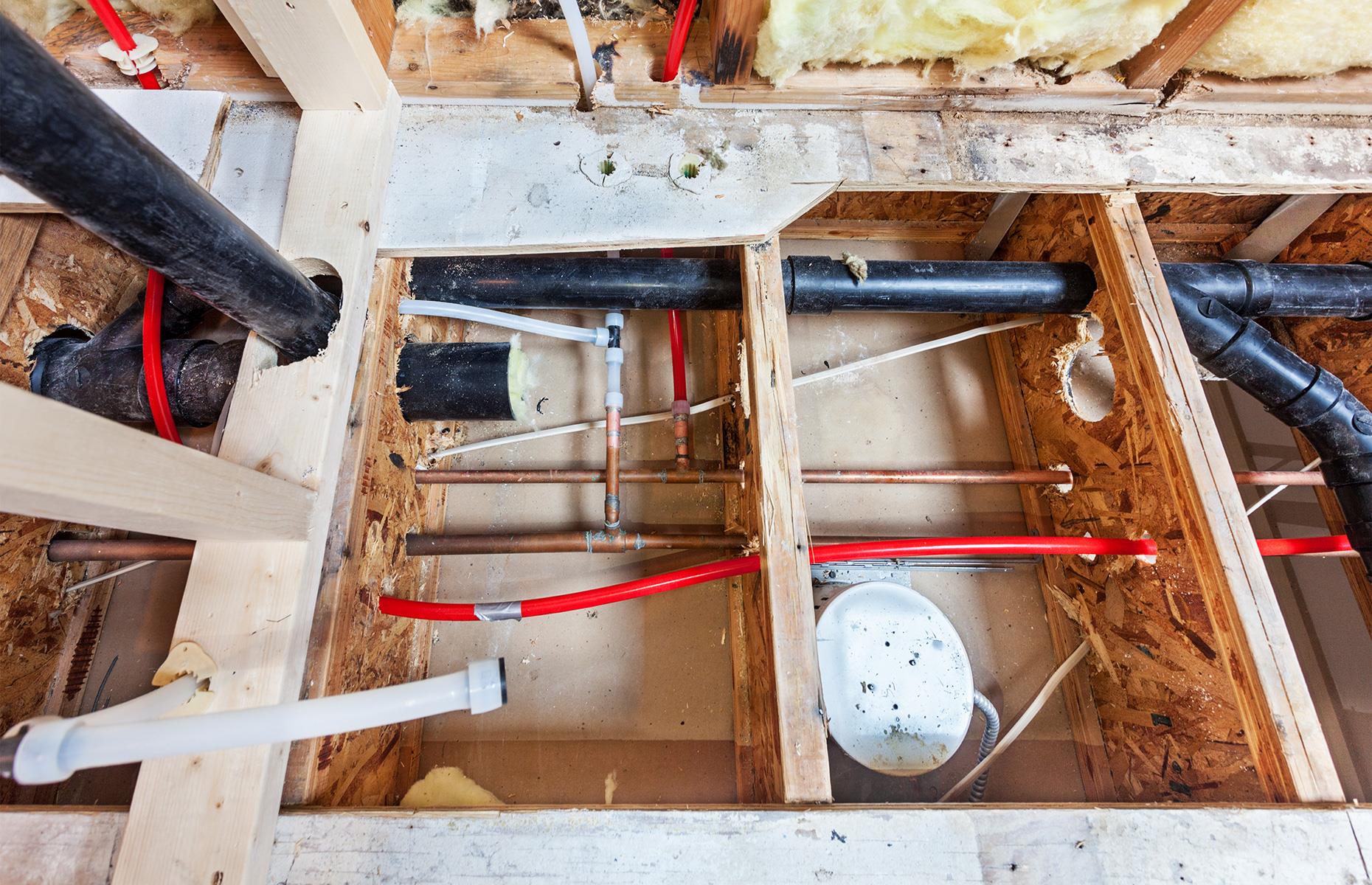 Poor pipe planning 