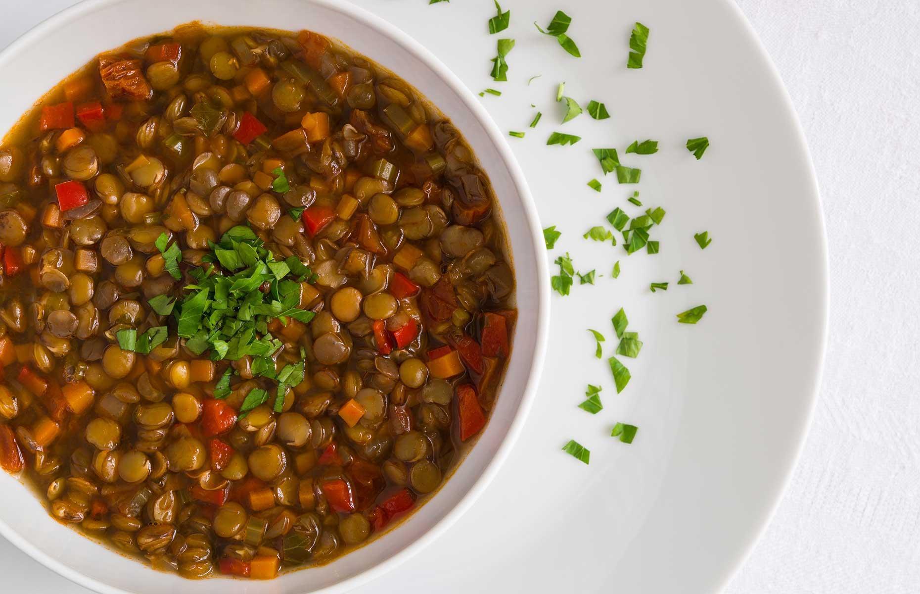 Bulk out sauces with lentils