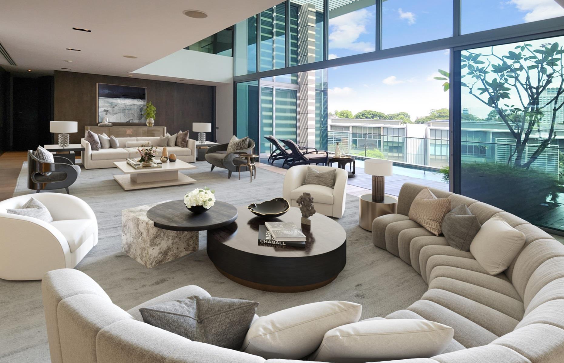 Duplex penthouse, Tanglin, Singapore