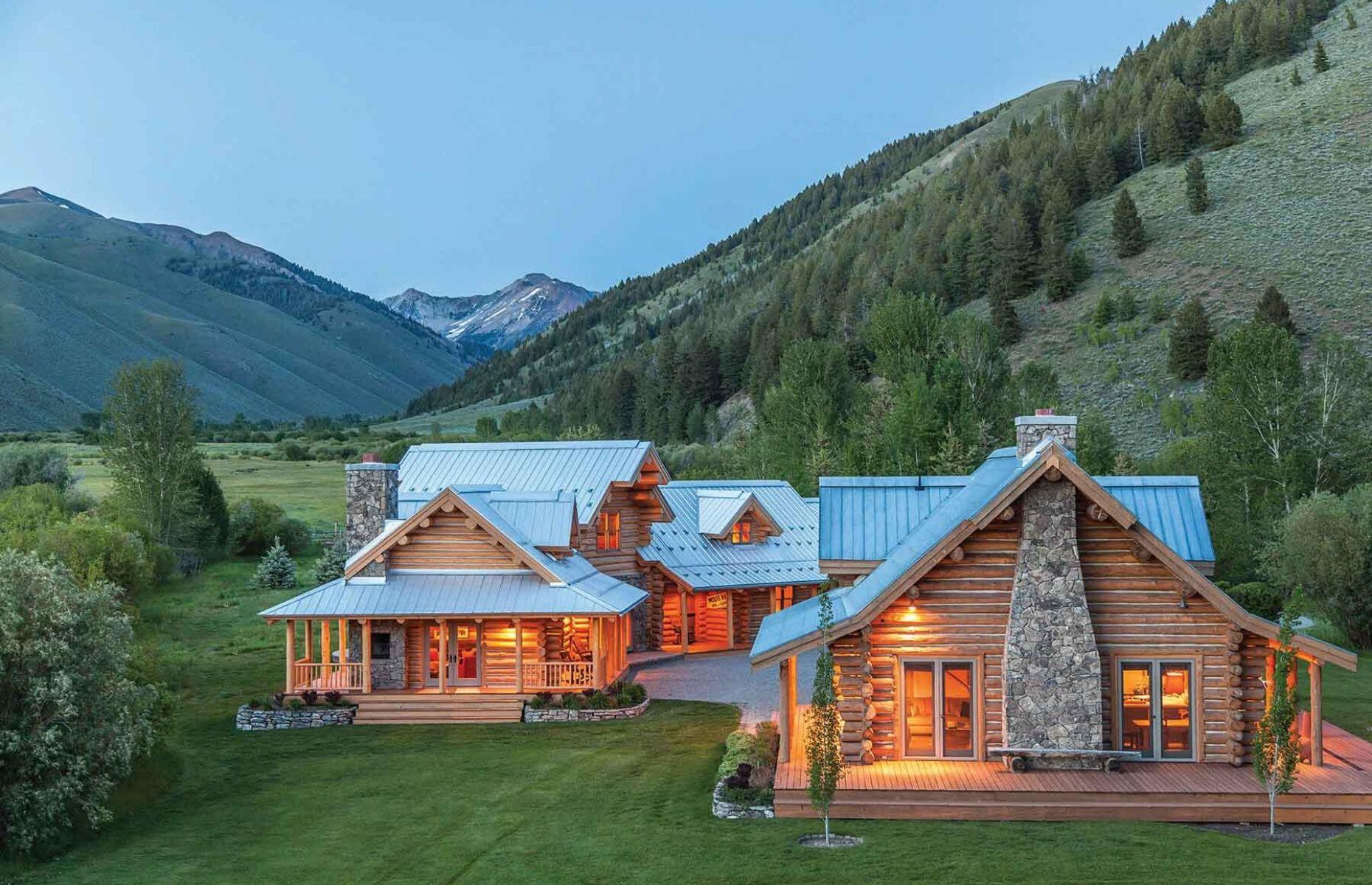 Steve McQueen's secluded ranch, Idaho, USA