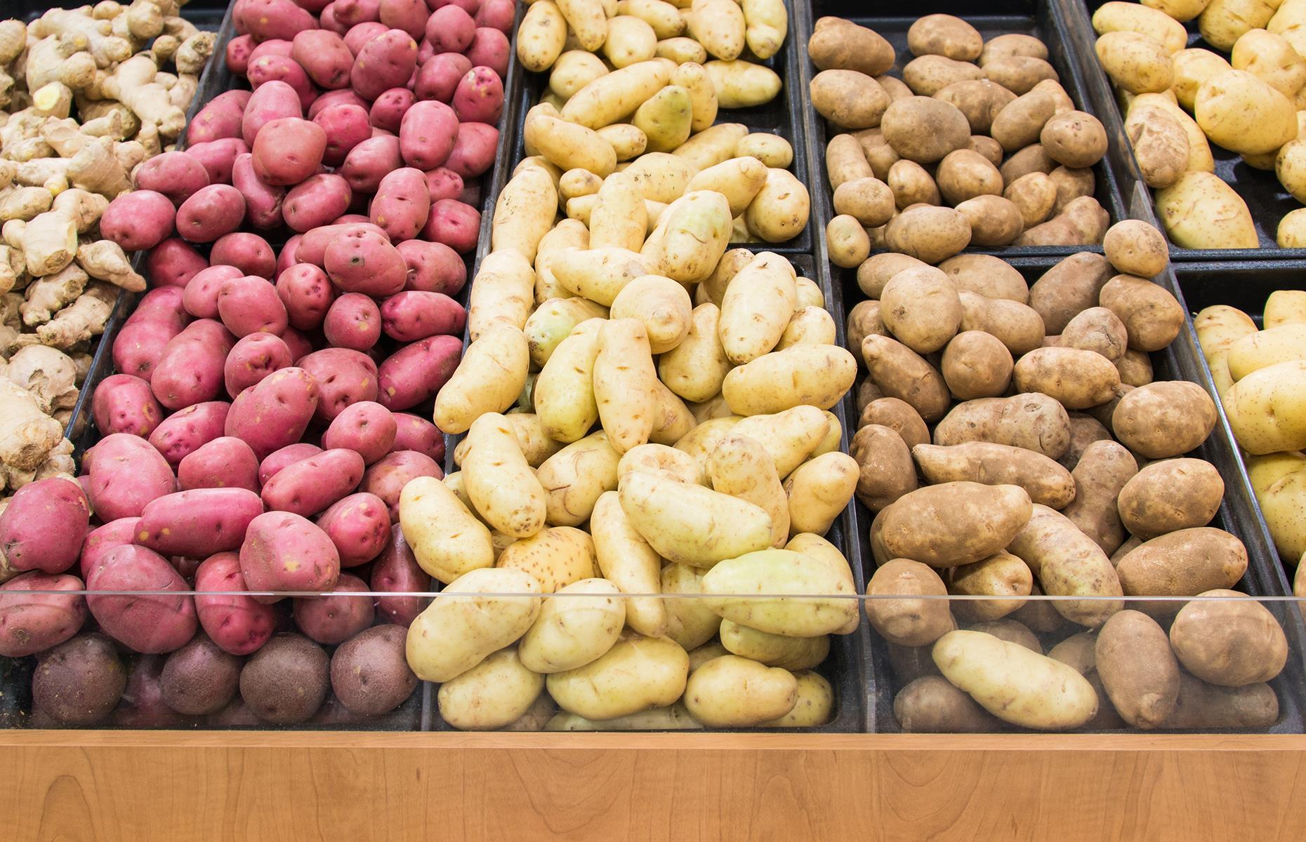 22. Always peel potatoes (and any potato will do)