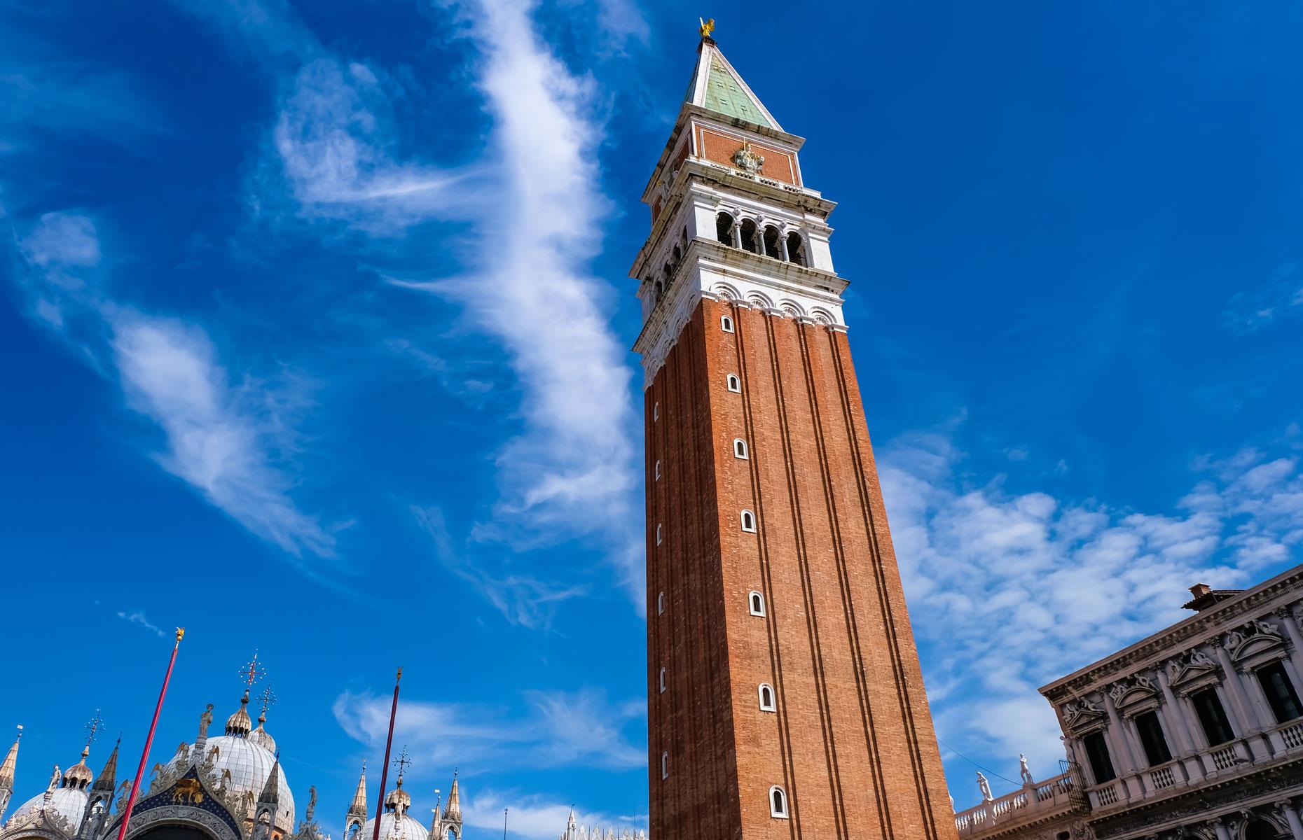 Die Vorlage: Campanile di San Marco, Venedig, Italien