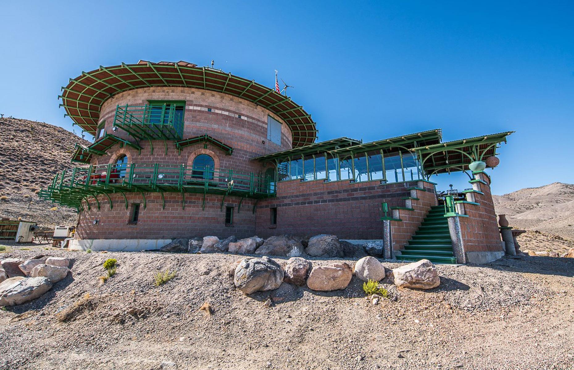Modern castle with a concealed treasure trove