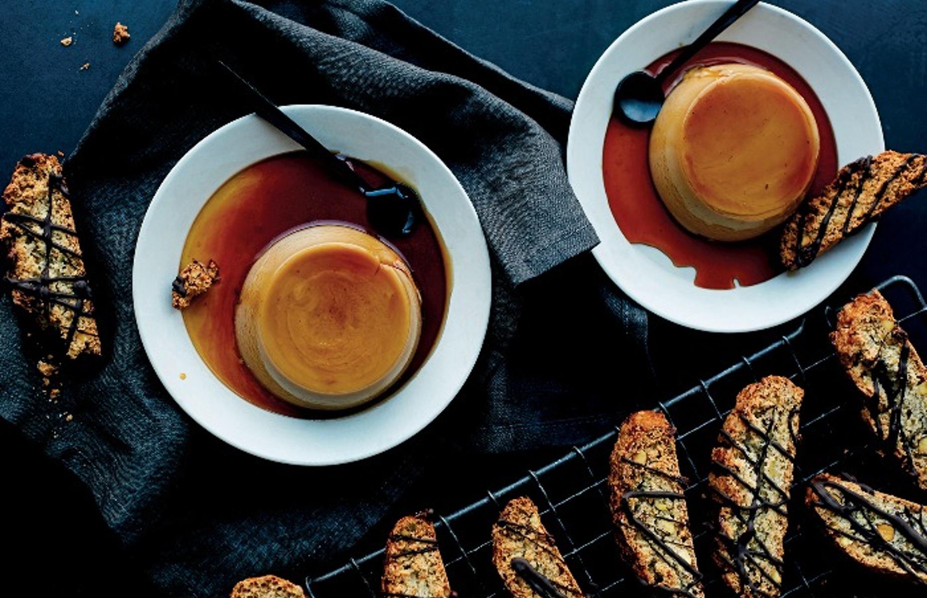 Espresso crème caramel