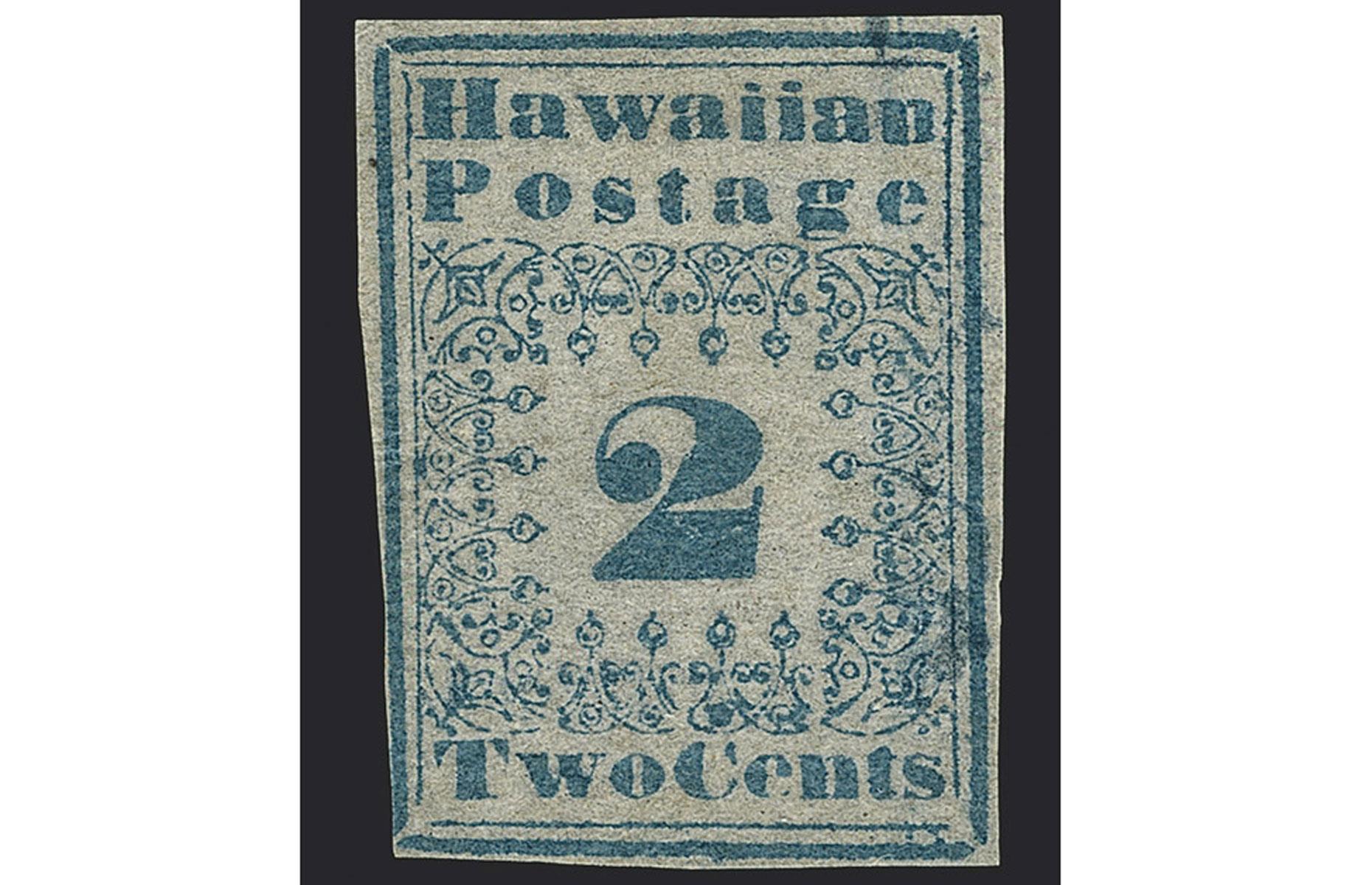 USA 1851 2¢ Hawaiian Missionary – $619,500 (£529k) 