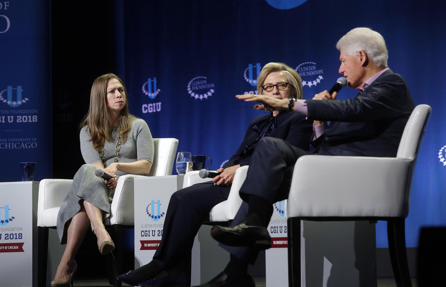 Clinton family, total net worth: at least $280 million (£226m)