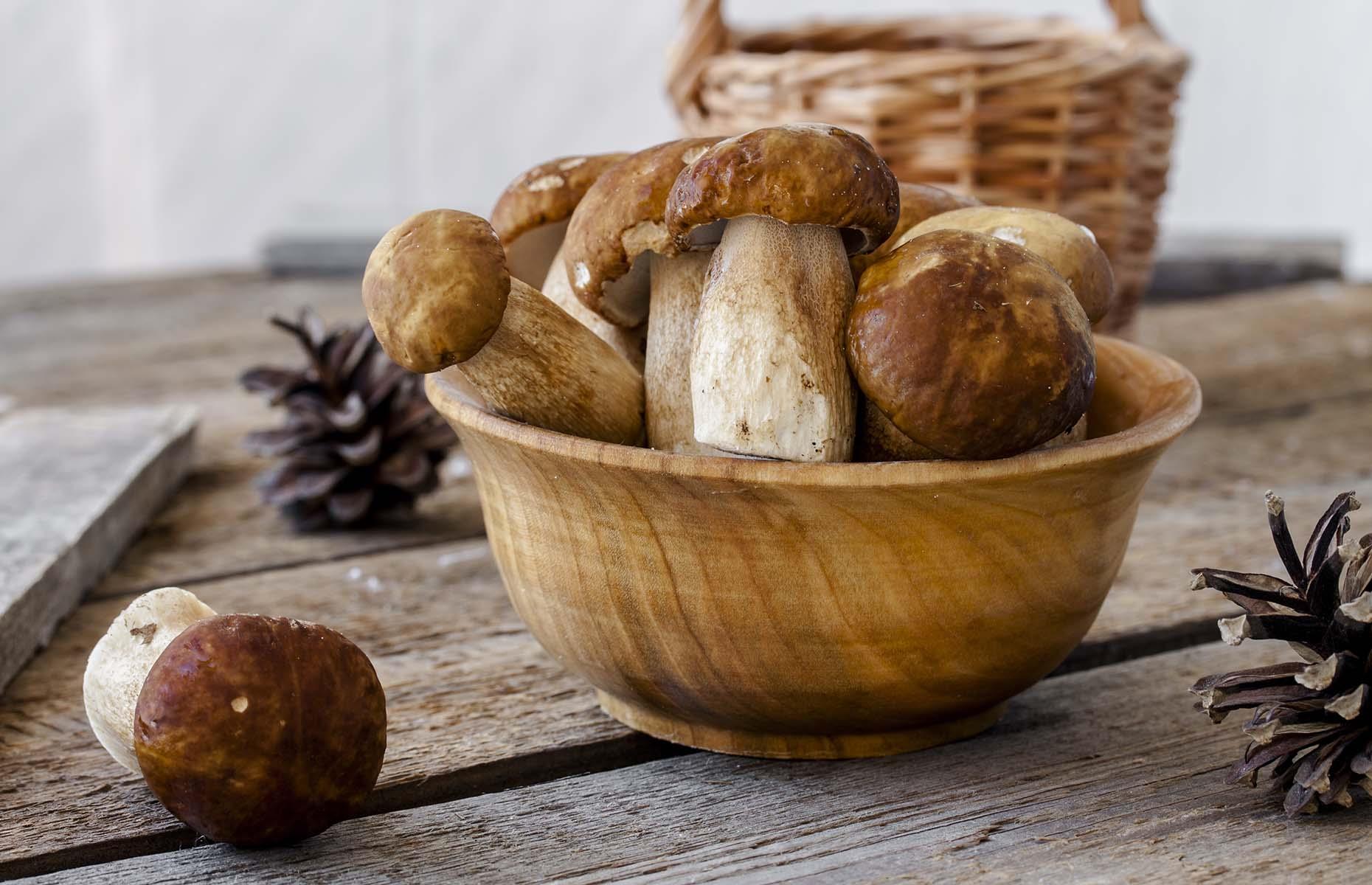 Swap truffles for porcini mushrooms
