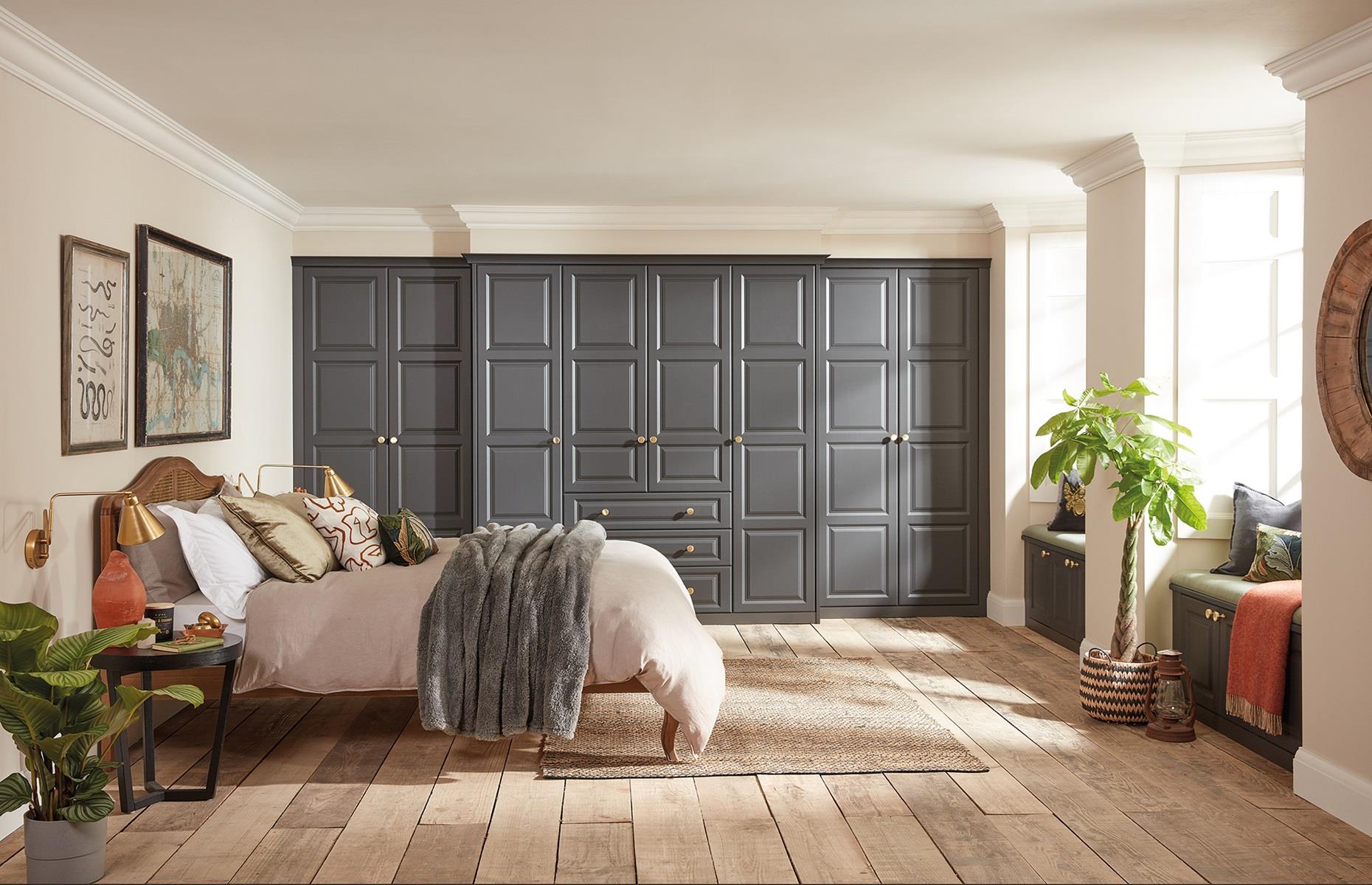Indulge in fitted wardrobes 