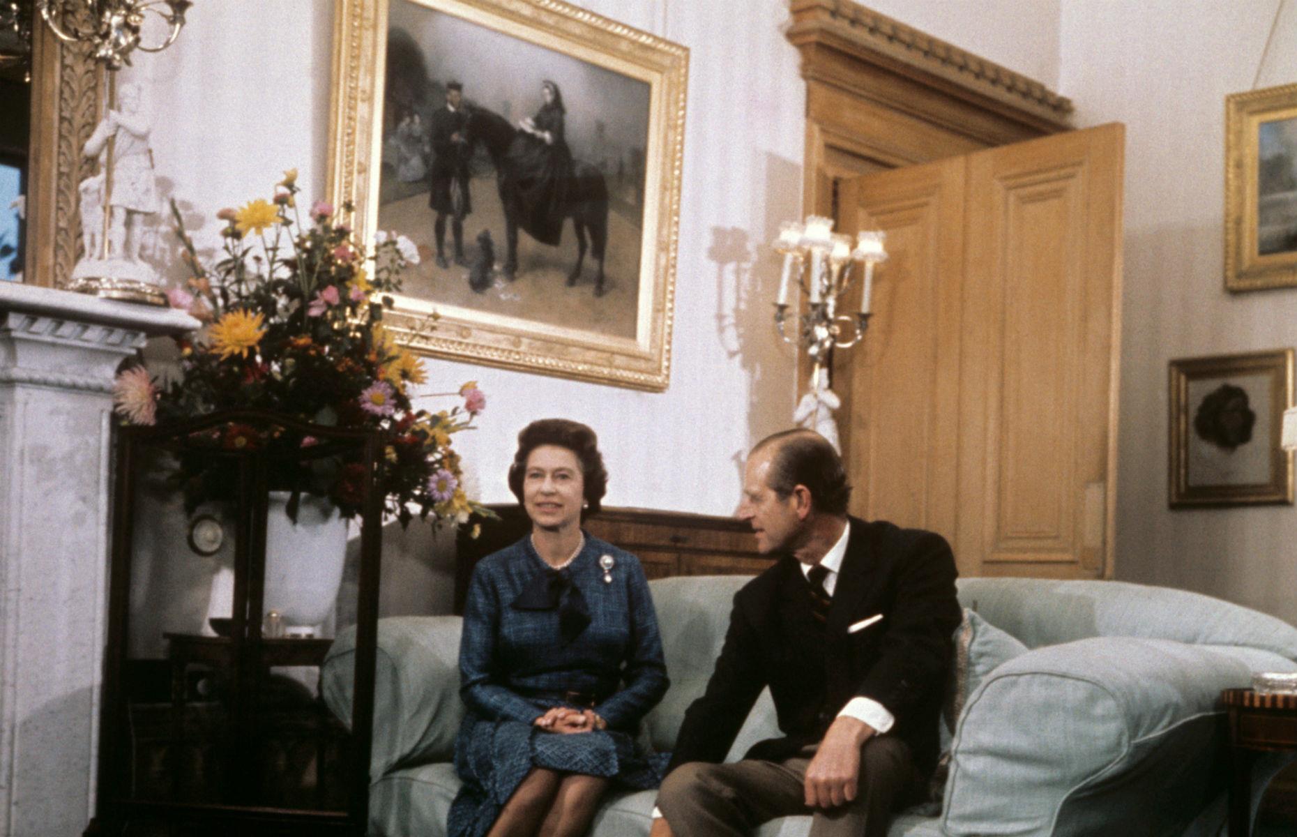 Balmoral von innen: der Salon